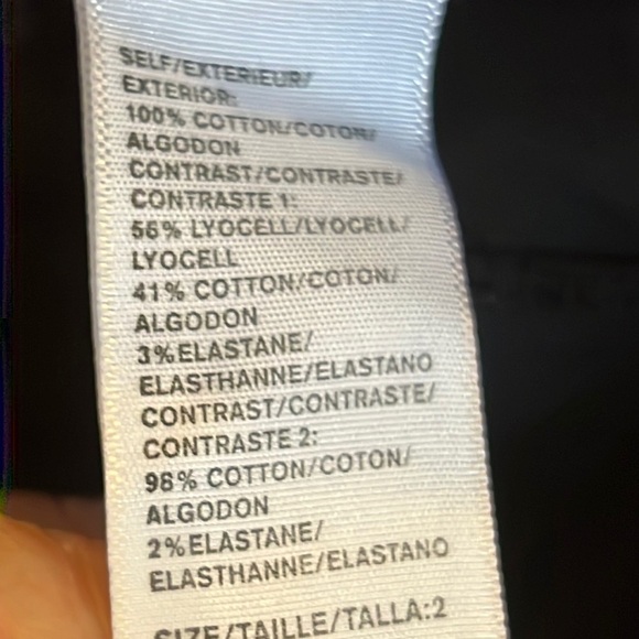 James Perse Standard Jersey Trimmed Black Jogger Pant Women's Size 2 - Picture 10 of 10